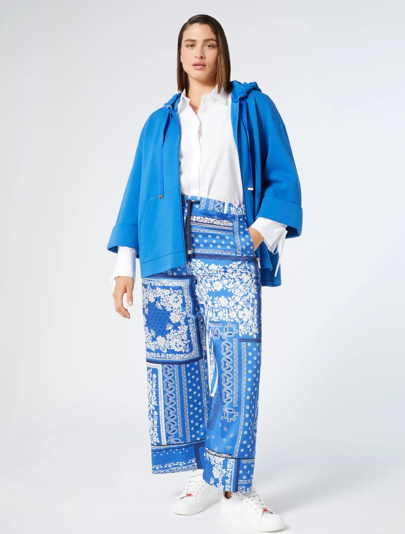 Marina Rinaldi Sweat-shirt en jersey BLEUET Online