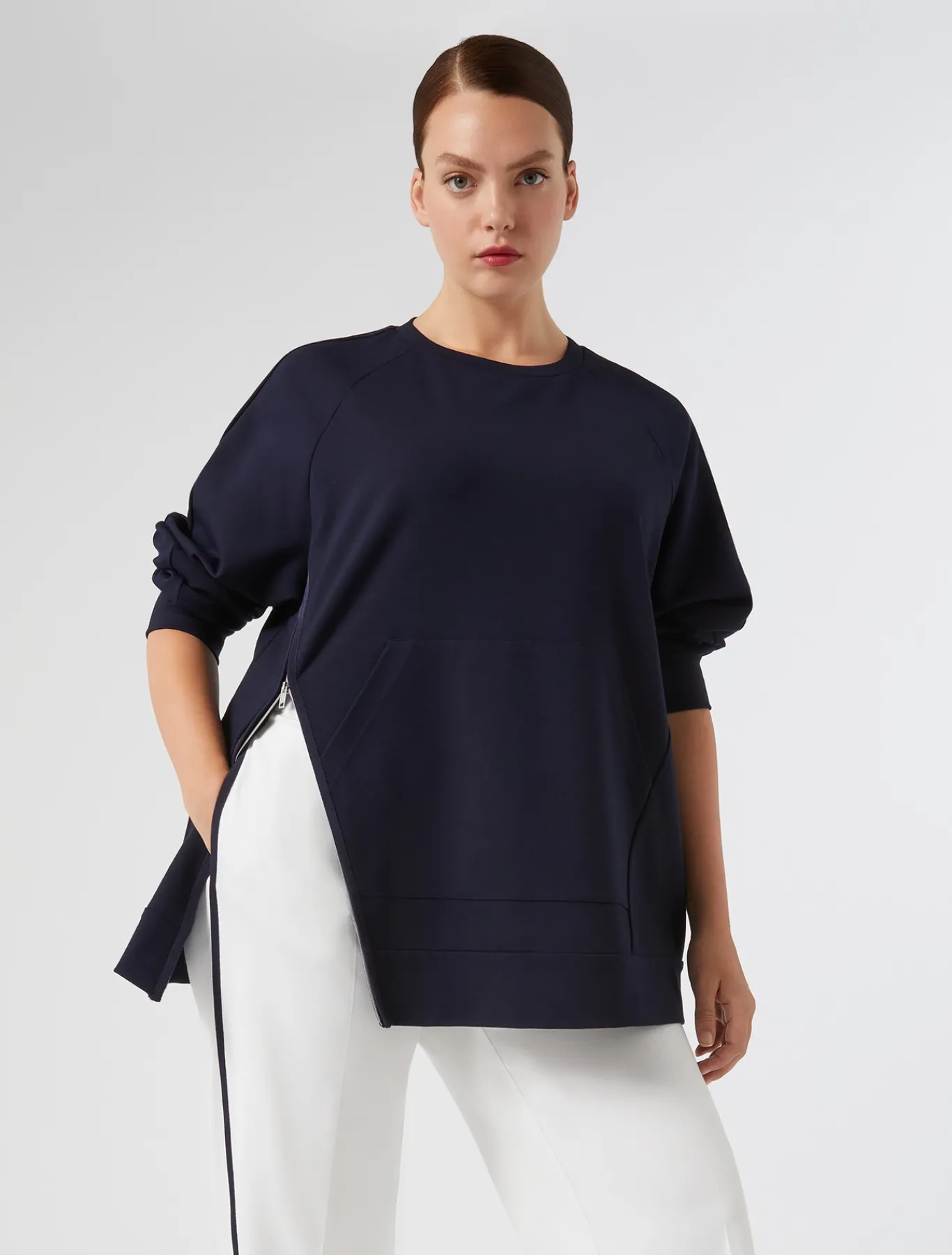Marina Rinaldi Sweat-shirt en jersey BLEUNUIT Hot