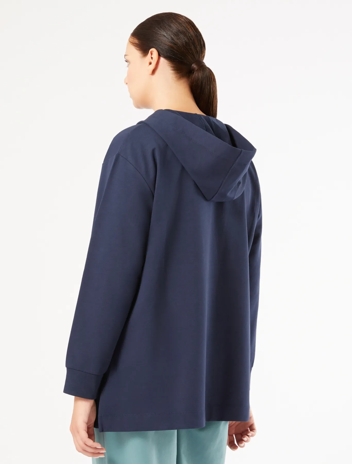 Marina Rinaldi Sweat-shirt en jersey de coton BLEU Hot