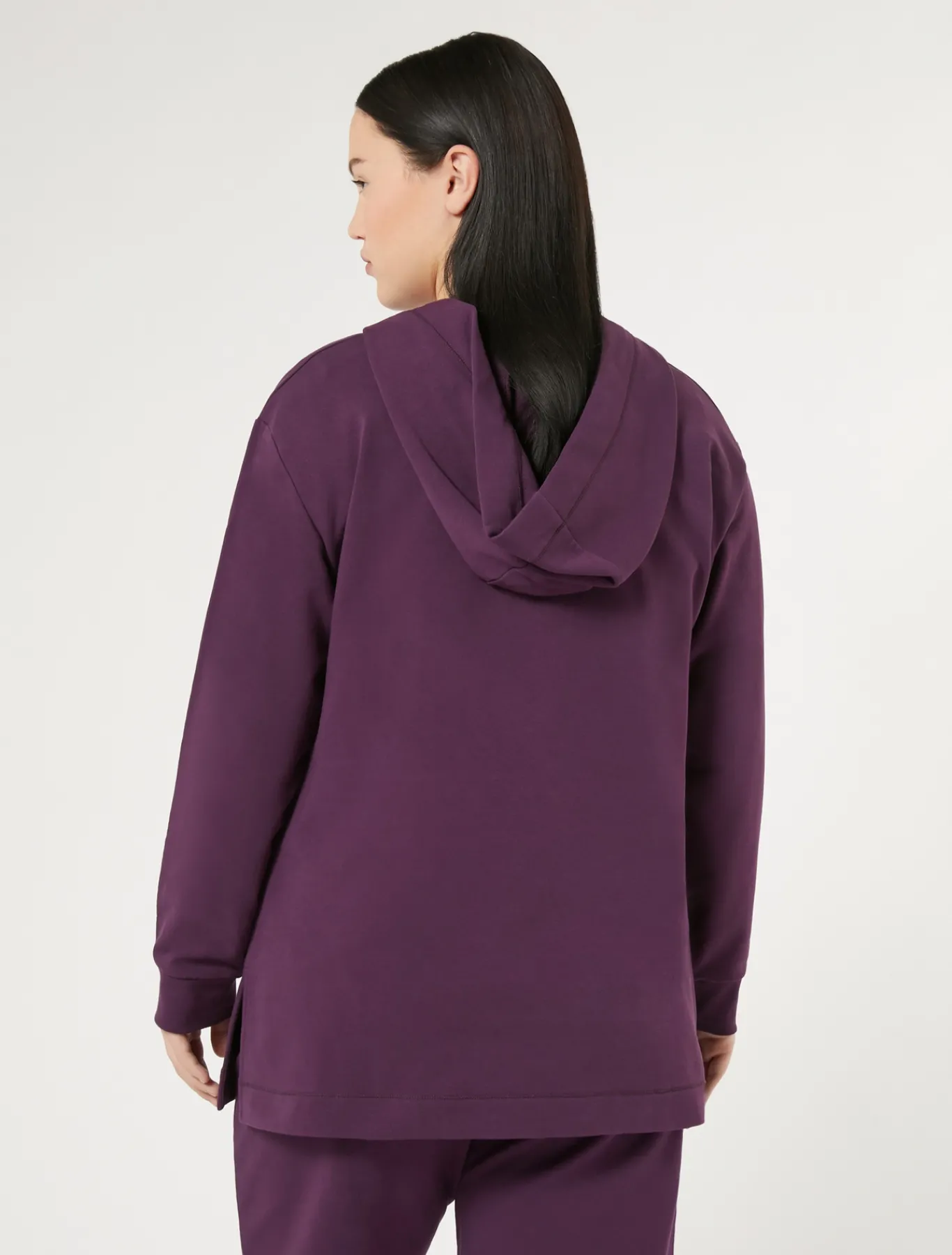 Marina Rinaldi Sweat-shirt en jersey de coton VIOLET Clearance