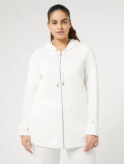 Marina Rinaldi Sweat-shirt en jersey interlock BLANC Fashion
