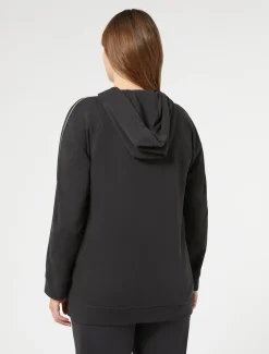 Marina Rinaldi Sweat-shirt en jersey interlock NOIR Outlet