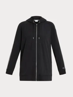Marina Rinaldi Sweat-shirt en jersey interlock NOIR Outlet