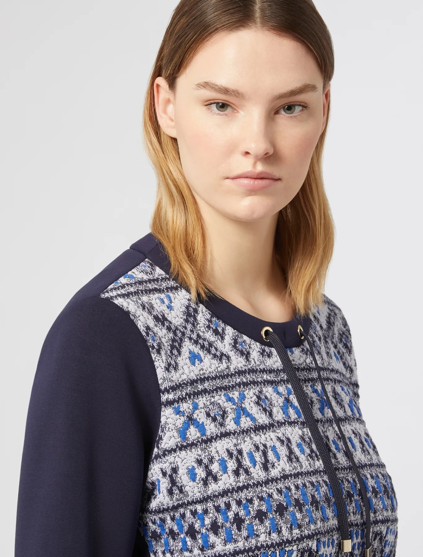 Marina Rinaldi Sweat-shirt en jersey scuba BLEUMARINE Best