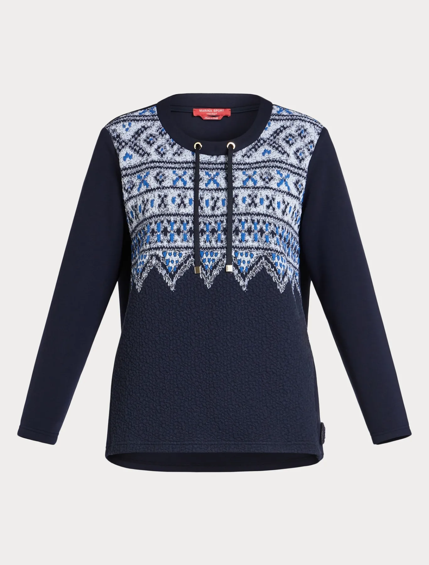 Marina Rinaldi Sweat-shirt en jersey scuba BLEUMARINE Best