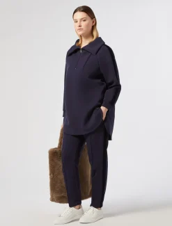 Marina Rinaldi Sweat-shirt en jersey scuba BLEUMARINE New