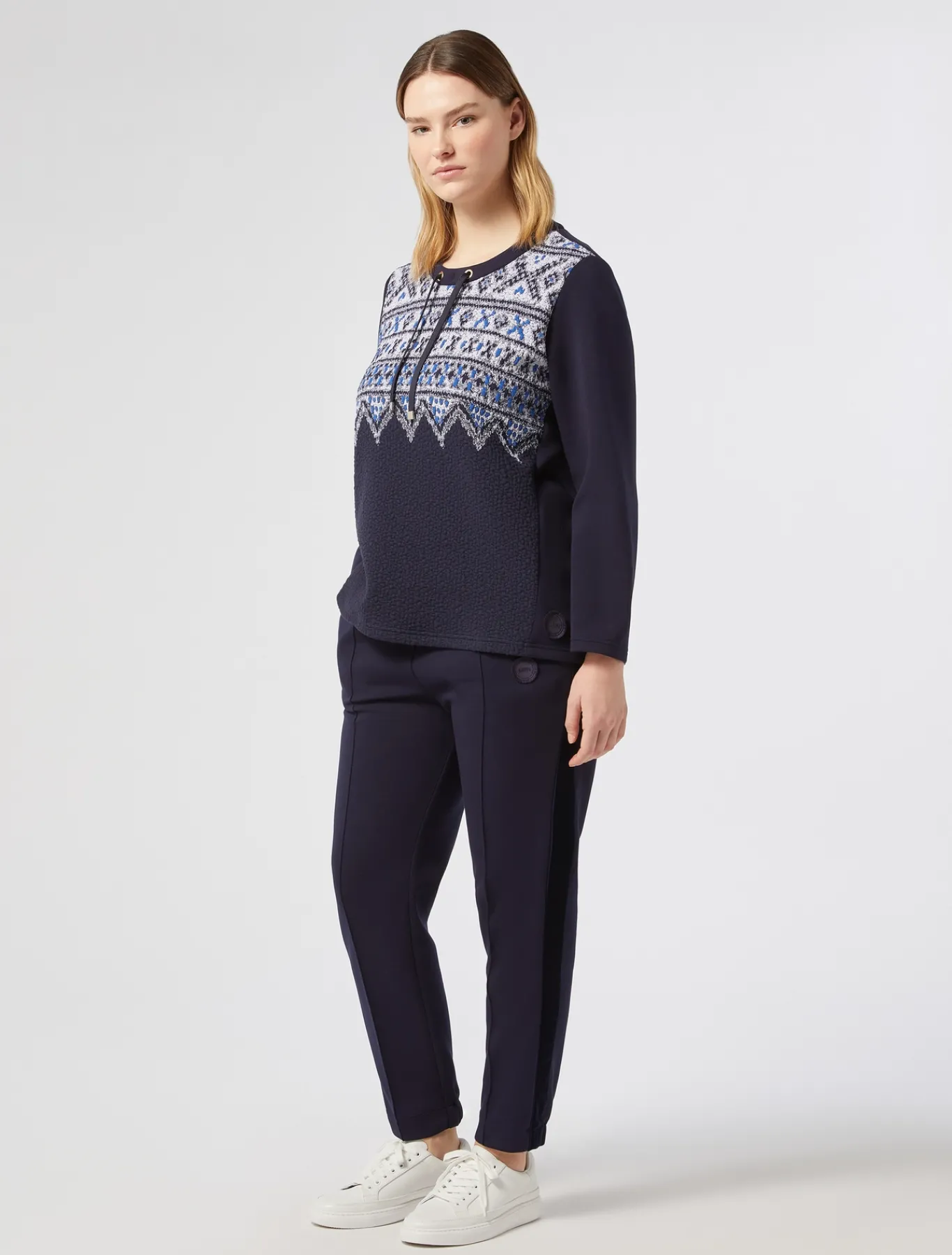 Marina Rinaldi Sweat-shirt en jersey scuba BLEUMARINE Best