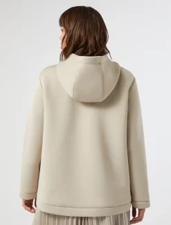 Marina Rinaldi Sweat-shirt en scuba SABLE Outlet