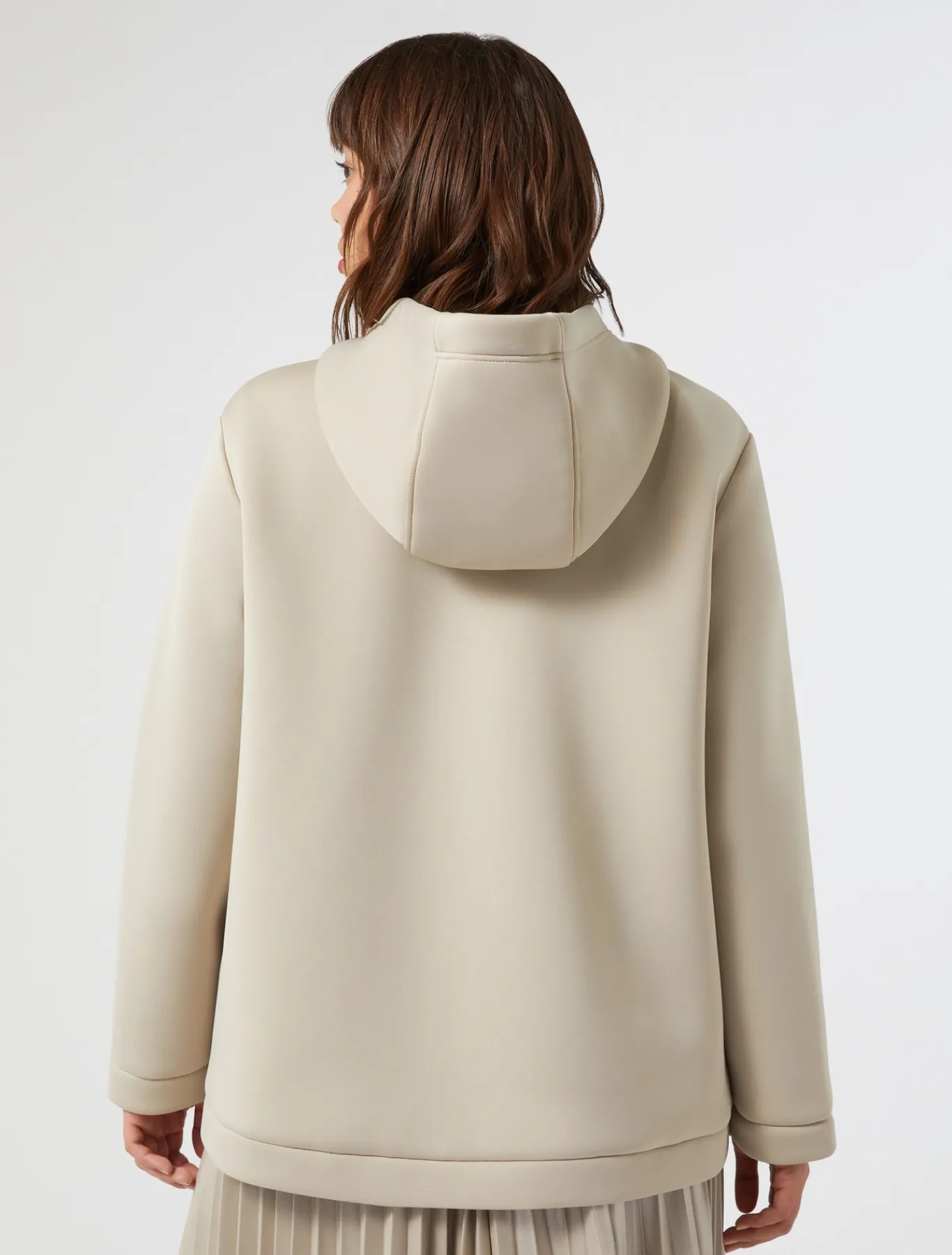 Marina Rinaldi Sweat-shirt en scuba SABLE Outlet