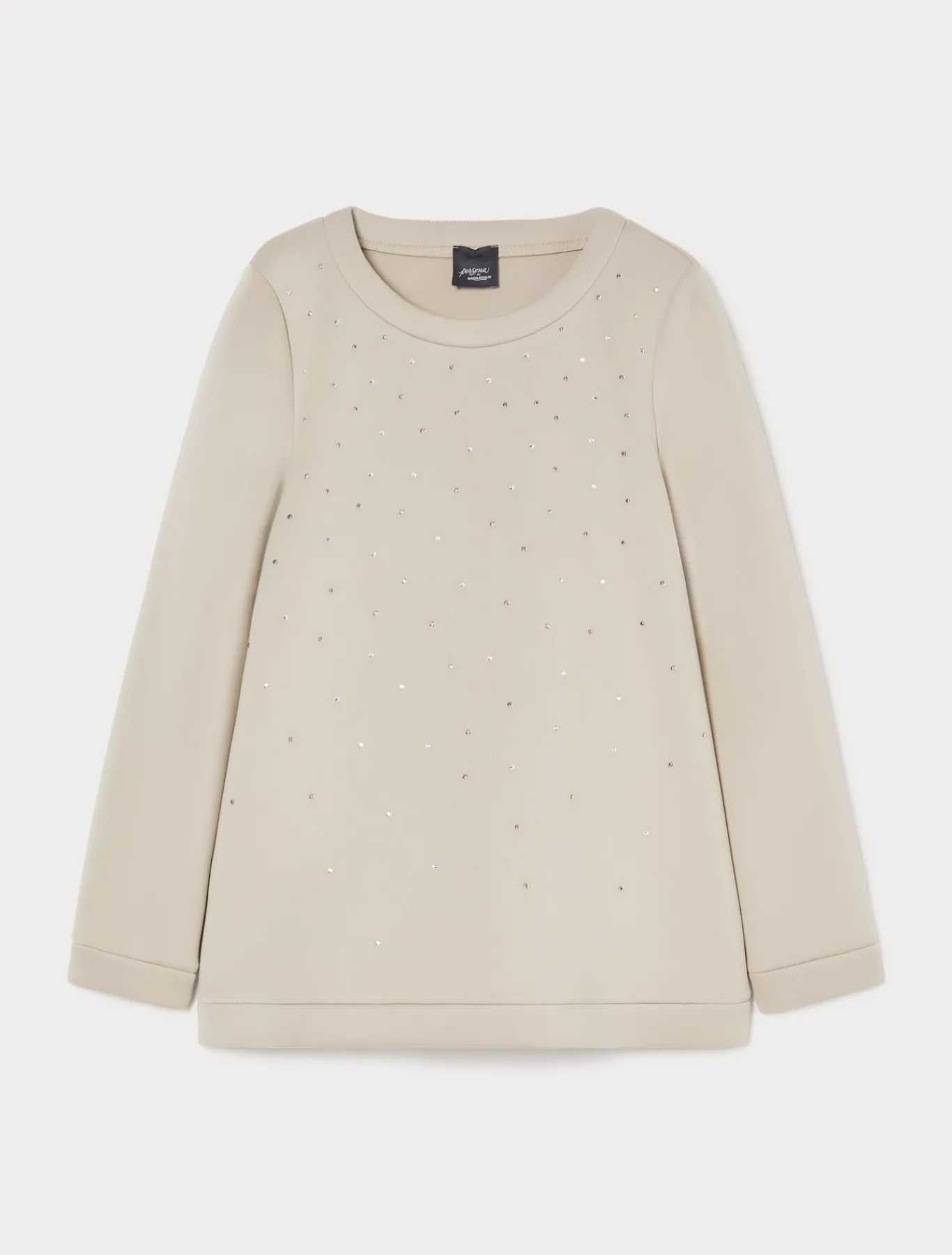 Marina Rinaldi Sweat-shirt en scuba SABLE Clearance
