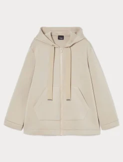 Marina Rinaldi Sweat-shirt en scuba SABLE Outlet