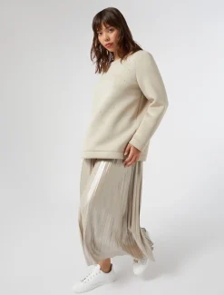 Marina Rinaldi Sweat-shirt en scuba SABLE Clearance