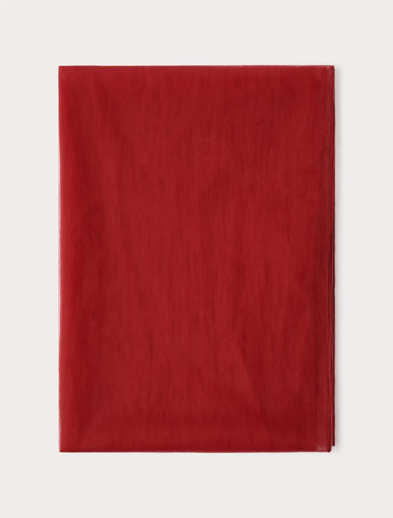 Marina Rinaldi Étole en tulle ROUGE Discount