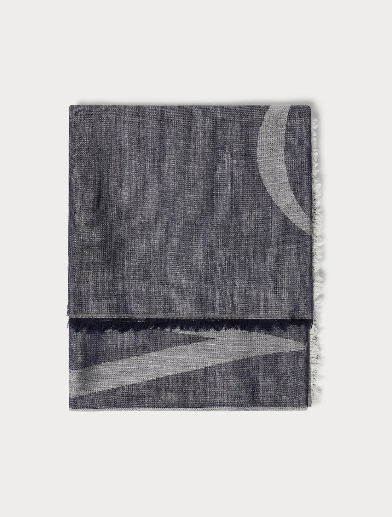 Marina Rinaldi Étole jacquard en cachemire mélangé BLEUMARINE Clearance