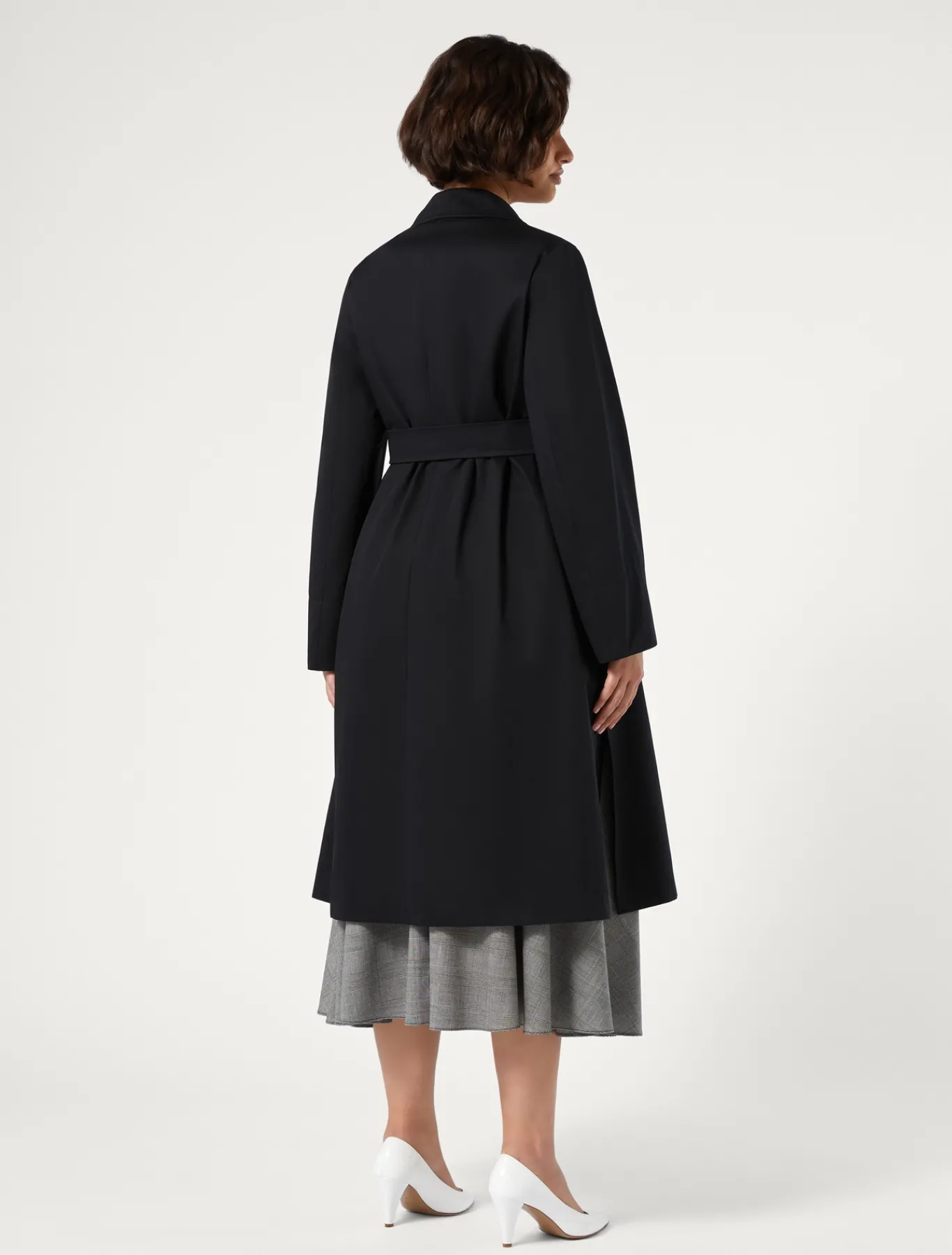 Marina Rinaldi Trench-coat en gabardine imperméable NOIR Fashion