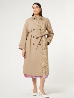 Marina Rinaldi Trench-coat surdimensionné en sergé imperméable SABLE Fashion