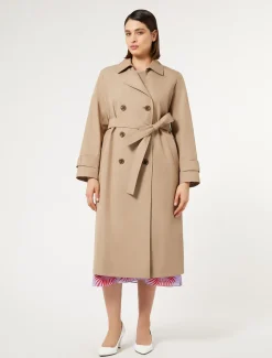 Marina Rinaldi Trench-coat surdimensionné en sergé imperméable SABLE Fashion