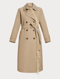 Marina Rinaldi Trench-coat surdimensionné en sergé imperméable SABLE Fashion