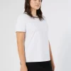 Marina Rinaldi T-shirt brodé en jersey BLANCNEUTRE Online