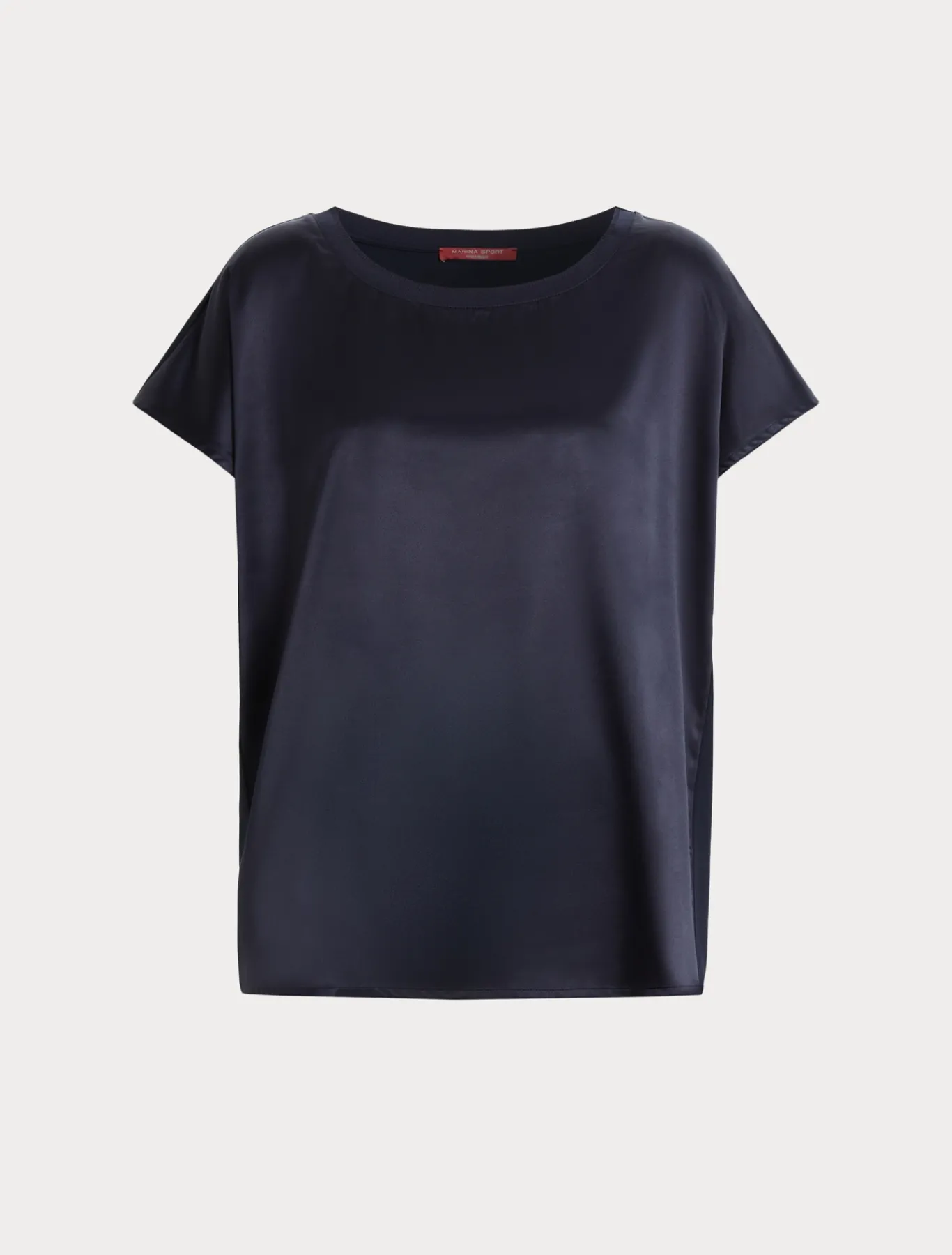 Marina Rinaldi T-shirt en crêpe de jersey BLEU Best