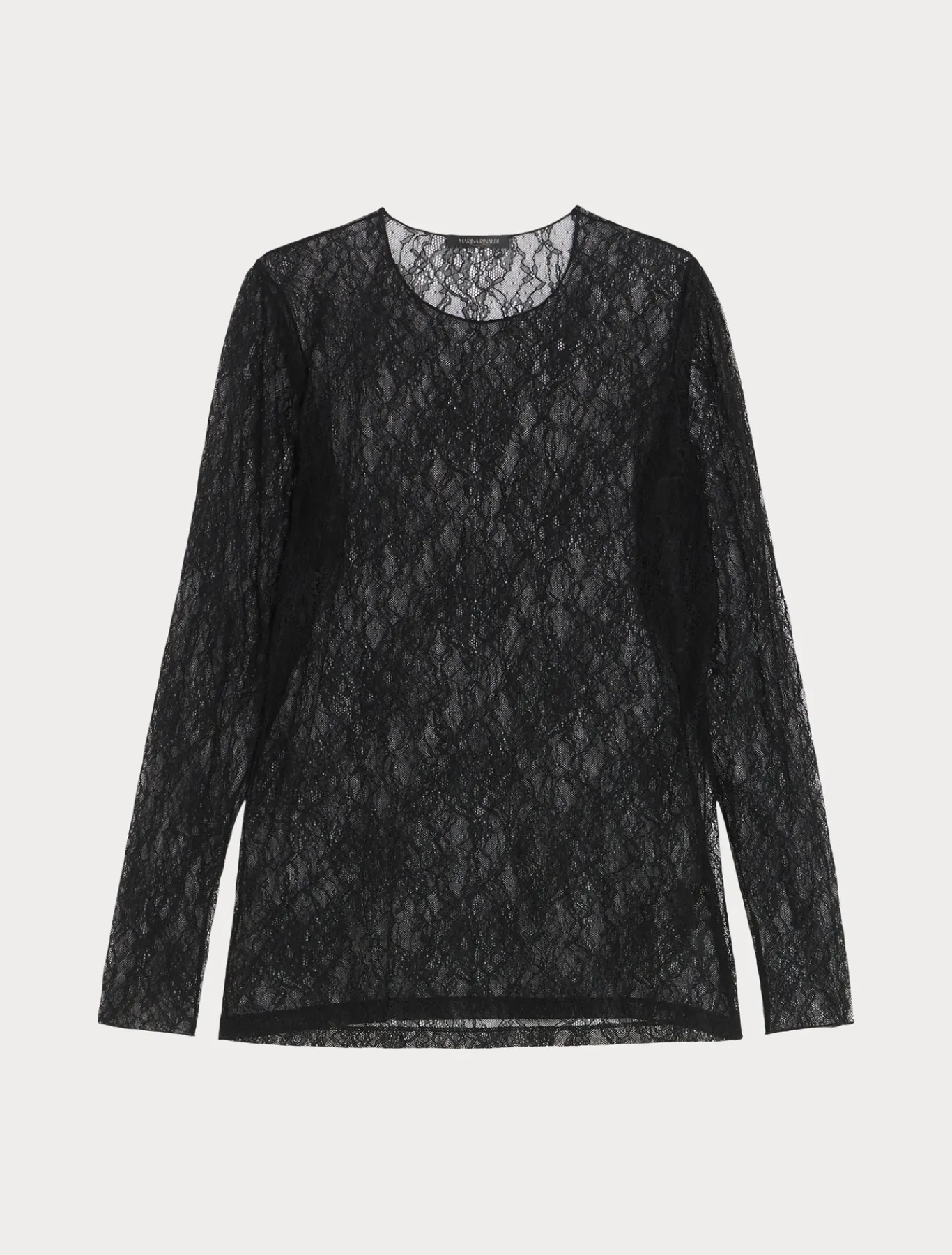 Marina Rinaldi T-shirt en dentelle stretch NOIR Outlet