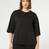 Marina Rinaldi T-shirt en jersey NOIR New