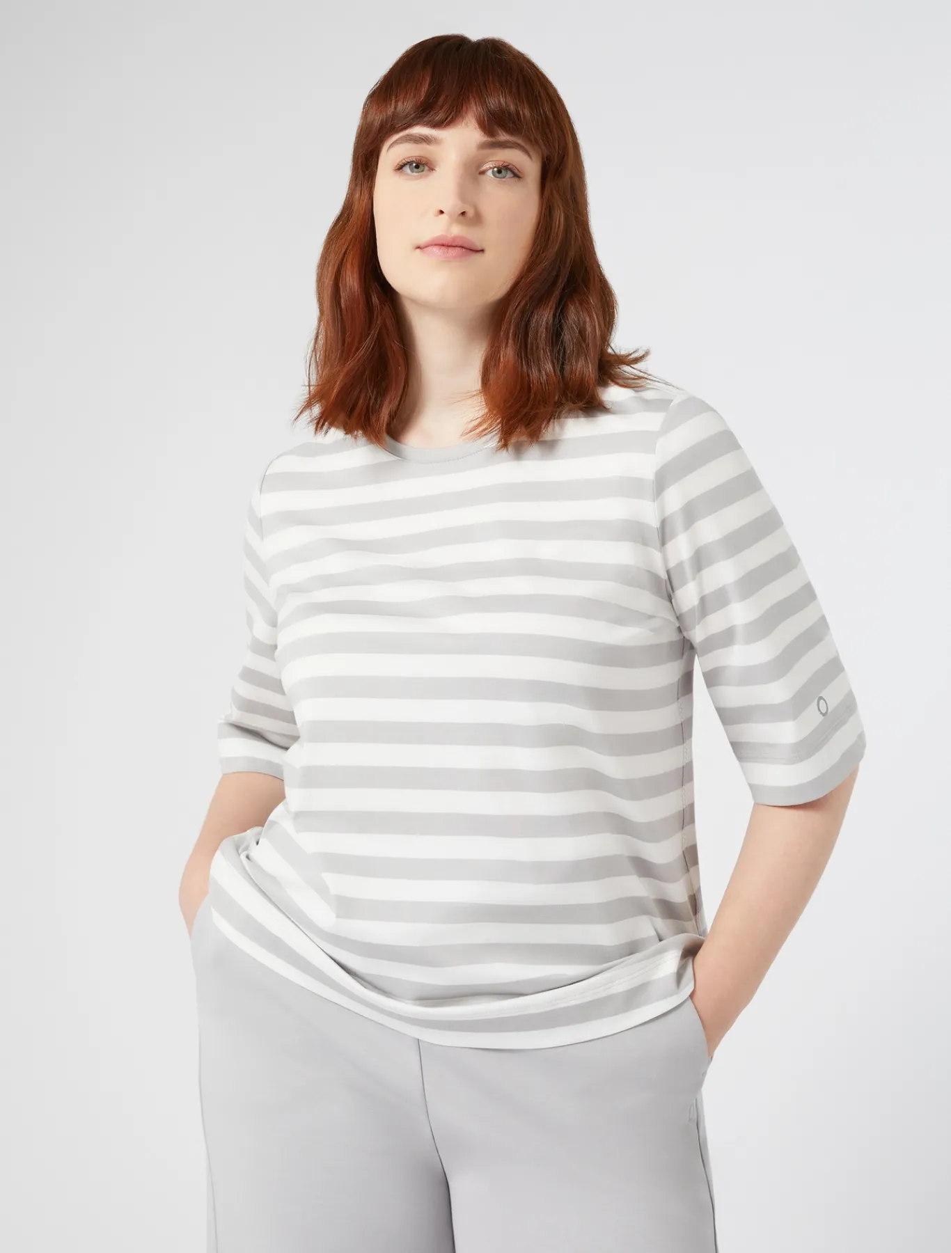 Marina Rinaldi T-shirt en jersey GRISMOYEN New