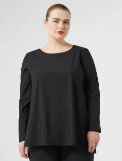 Marina Rinaldi T-shirt en jersey NOIR Fashion