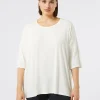 Marina Rinaldi T-shirt en jersey BLANC New