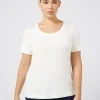 Marina Rinaldi T-shirt en jersey BLANC Outlet