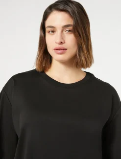 Marina Rinaldi T-shirt en jersey NOIR New
