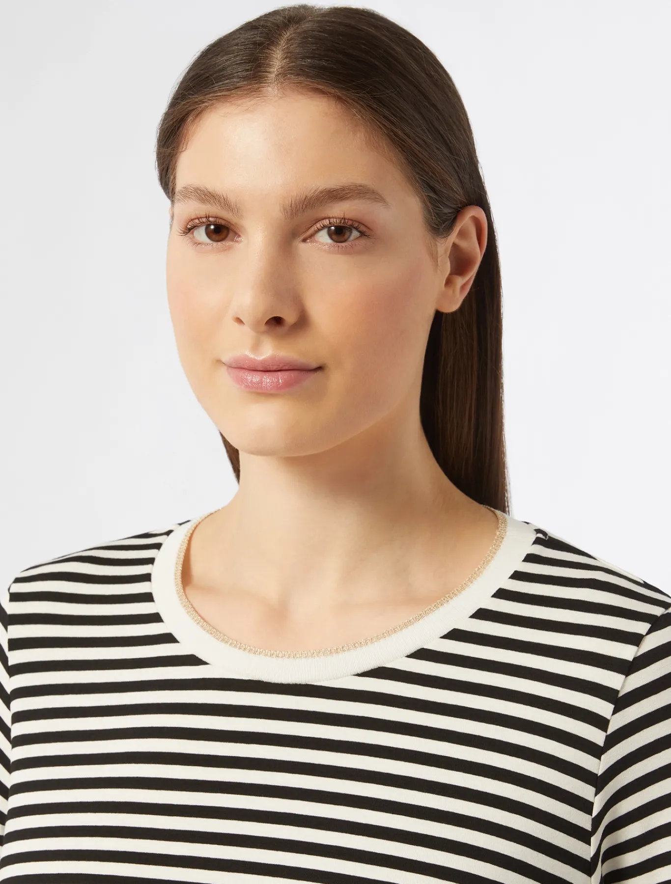 Marina Rinaldi T-shirt en jersey IVOIRE New