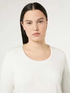 Marina Rinaldi T-shirt en jersey BLANC Fashion