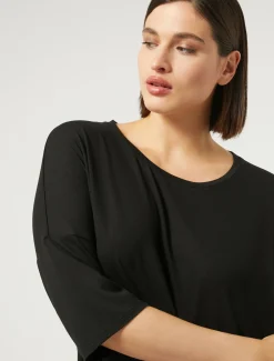 Marina Rinaldi T-shirt en jersey NOIR Fashion