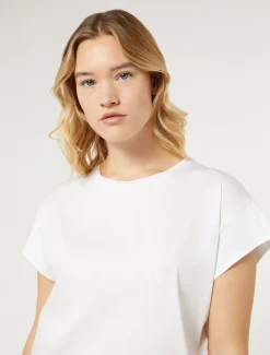 Marina Rinaldi T-shirt en jersey BLANCNEUTRE Sale
