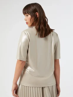 Marina Rinaldi T-shirt en jersey SABLE Online