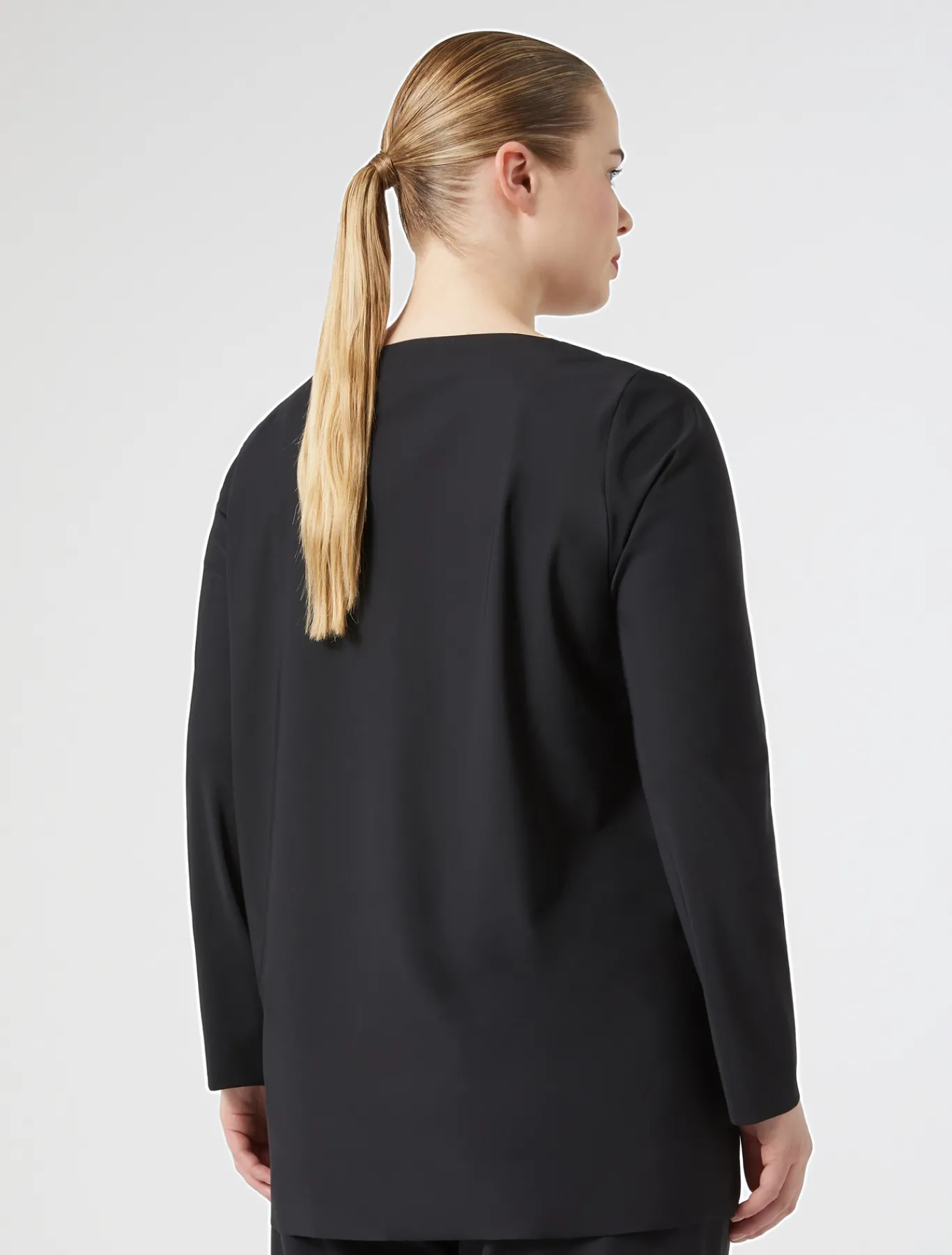 Marina Rinaldi T-shirt en jersey NOIR Fashion