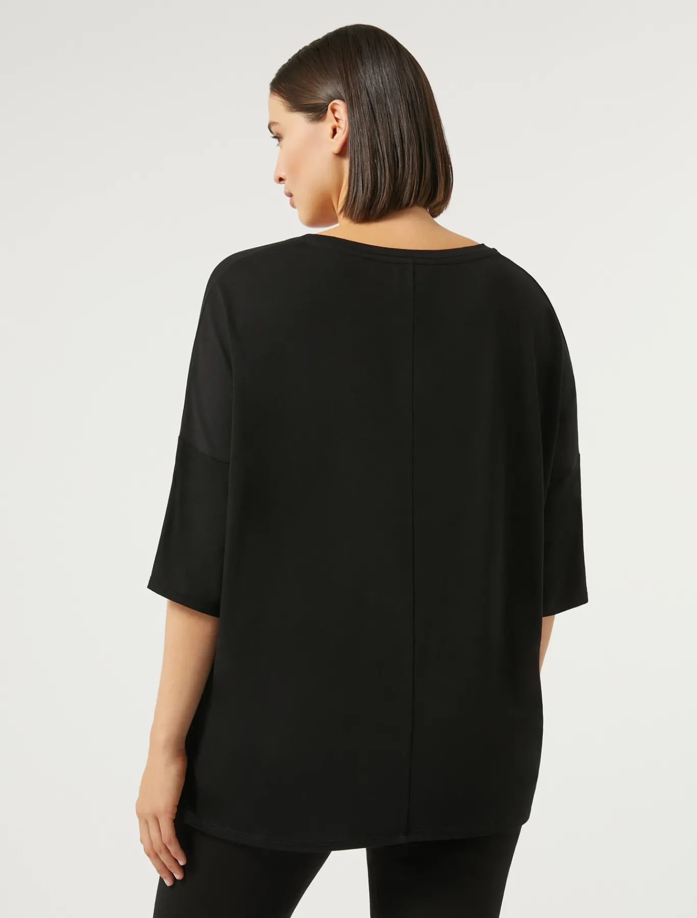 Marina Rinaldi T-shirt en jersey NOIR Fashion