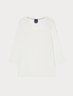 Marina Rinaldi T-shirt en jersey BLANC Fashion