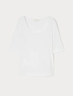 Marina Rinaldi T-shirt en jersey BLANCNEUTRE Sale