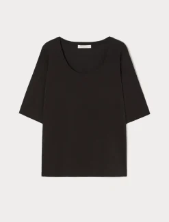 Marina Rinaldi T-shirt en jersey NOIR Hot