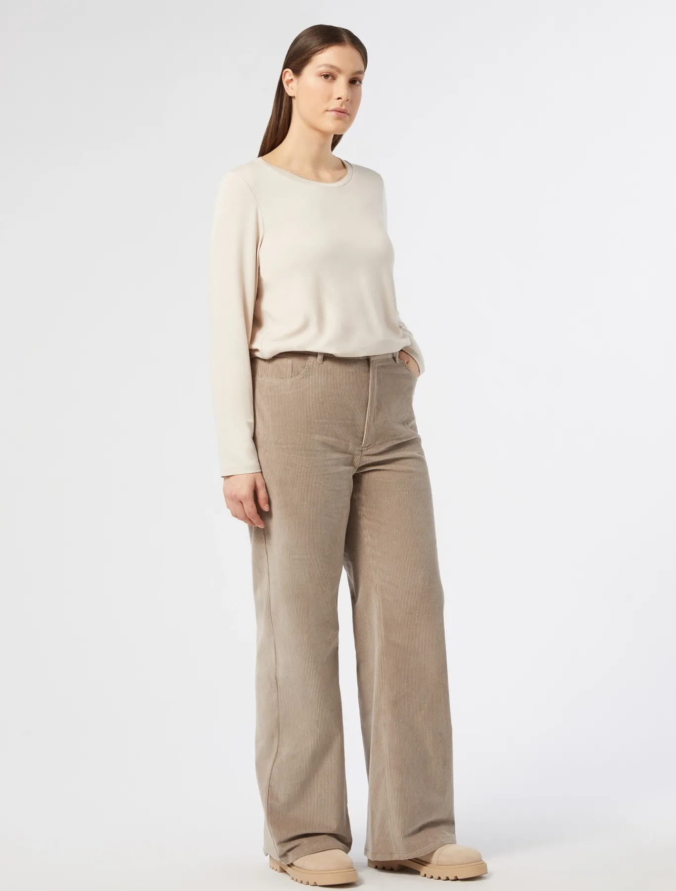 Marina Rinaldi T-shirt en jersey BEIGE Best