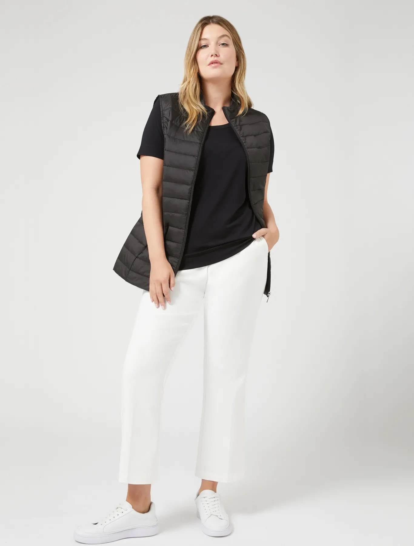 Marina Rinaldi T-shirt en jersey NOIR Outlet