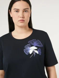 Marina Rinaldi T-shirt en jersey de coton stretch BLEUMARINE Best