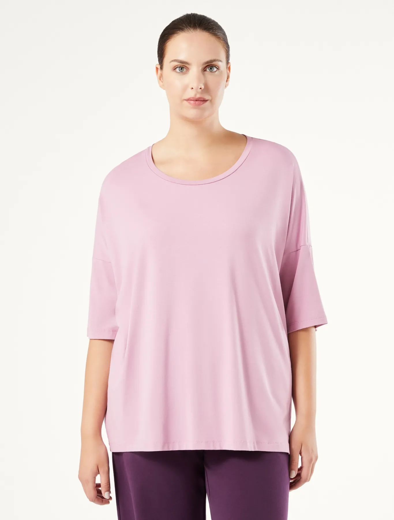 Marina Rinaldi T-shirt en jersey de viscose stretch VIEUXROSE Fashion