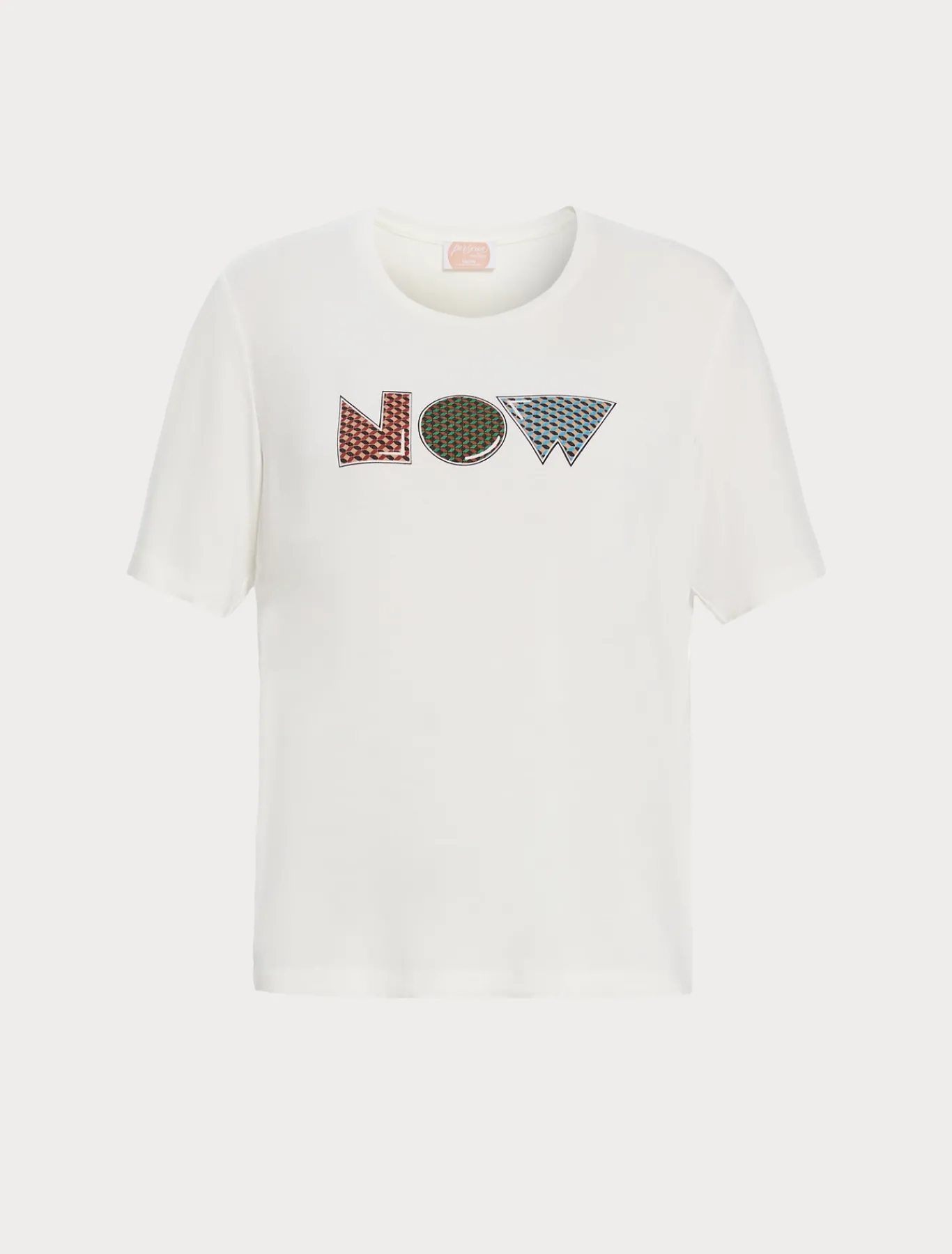 Marina Rinaldi T-shirt en jersey de viscose stretch BLANC Discount