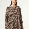 Marina Rinaldi T-shirt en jersey imprimé BRUN Hot