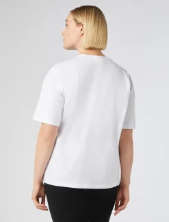 Marina Rinaldi T-shirt en jersey imprimé BLANCNEUTRE New