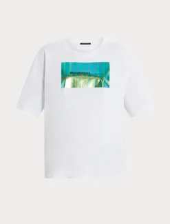 Marina Rinaldi T-shirt en jersey imprimé BLANCNEUTRE Online