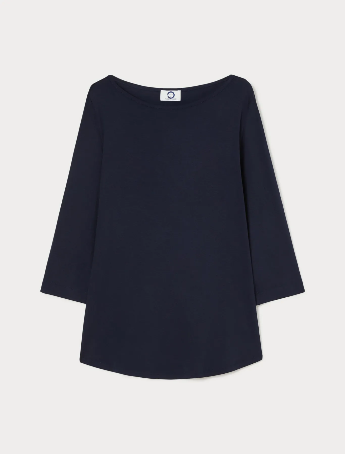 Marina Rinaldi T-shirt en jersey stretch BLEUNUIT Clearance